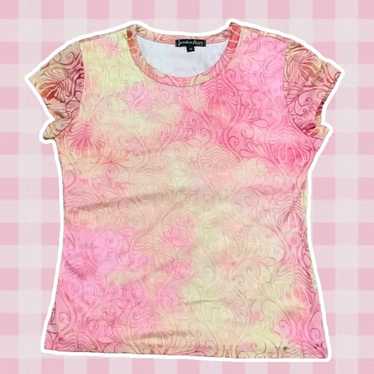 Jessica Max Vintage Y2K Fairycore Pink Multicolore