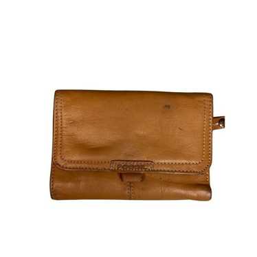 Fossil Light Brown Leather Vintage Trifold Wallet - image 1