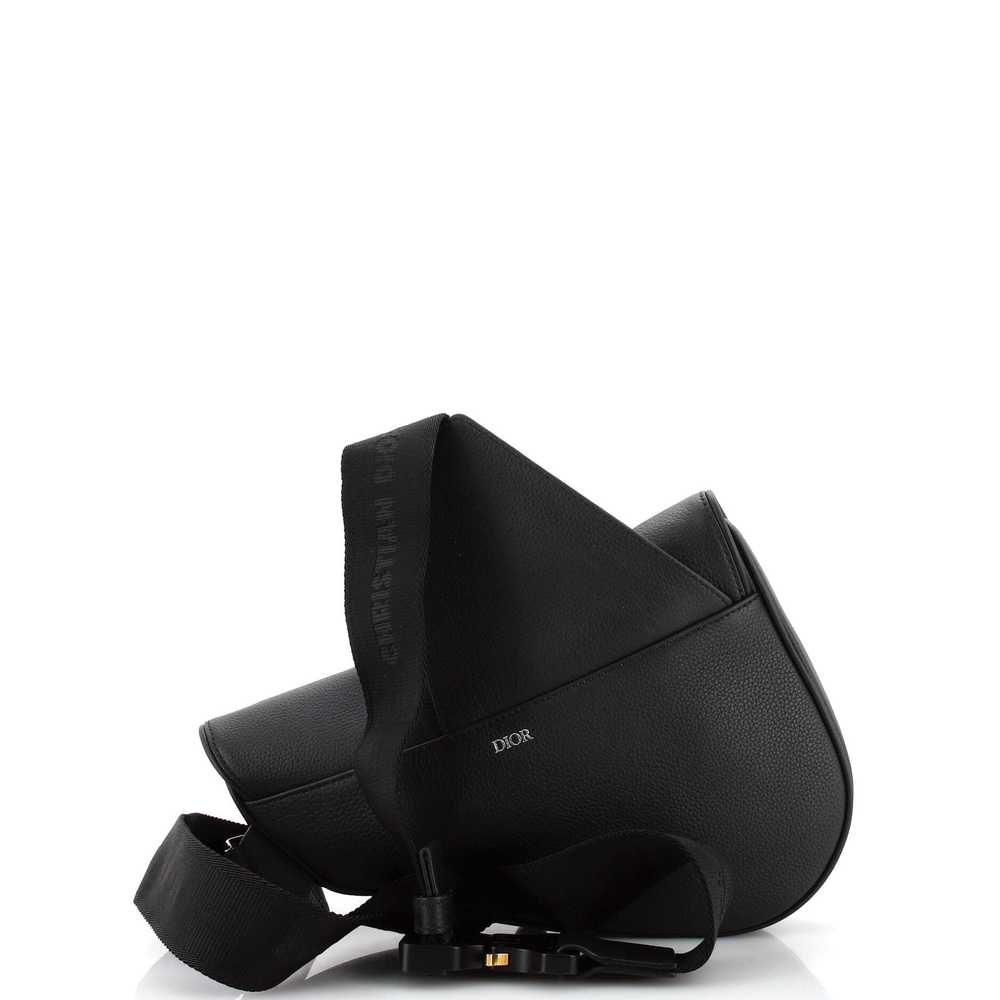 Christian Dior Saddle Crossbody Bag Leather - image 3