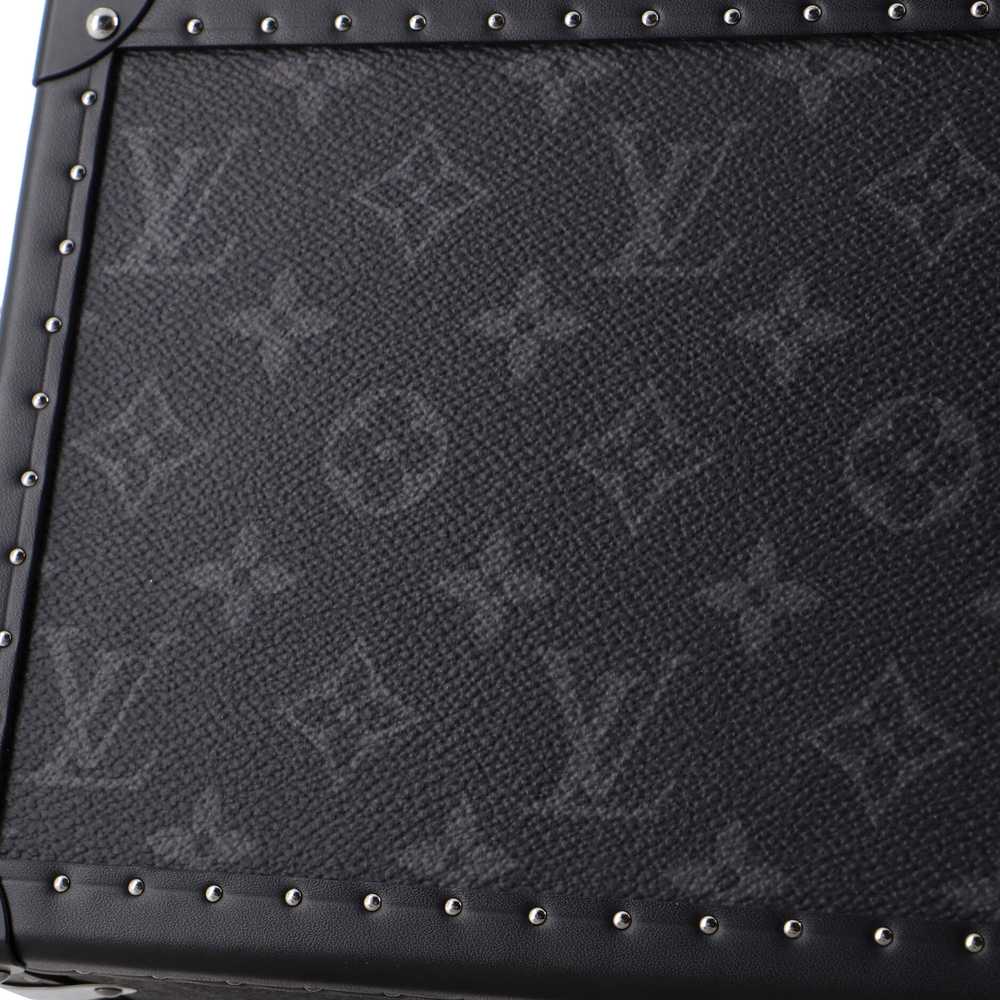 Louis Vuitton Clutch Box Bag Monogram Eclipse and… - image 6