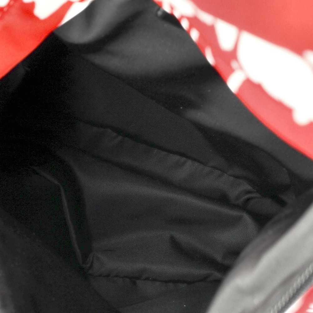 PRADA Zip Sling Backpack Printed Tessuto - image 5