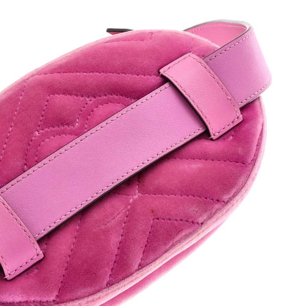 GUCCI GG Marmont Belt Bag Embellished Matelasse V… - image 7