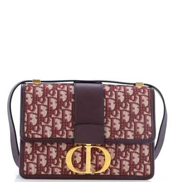 Christian Dior 30 Montaigne Flap Bag Oblique Canva