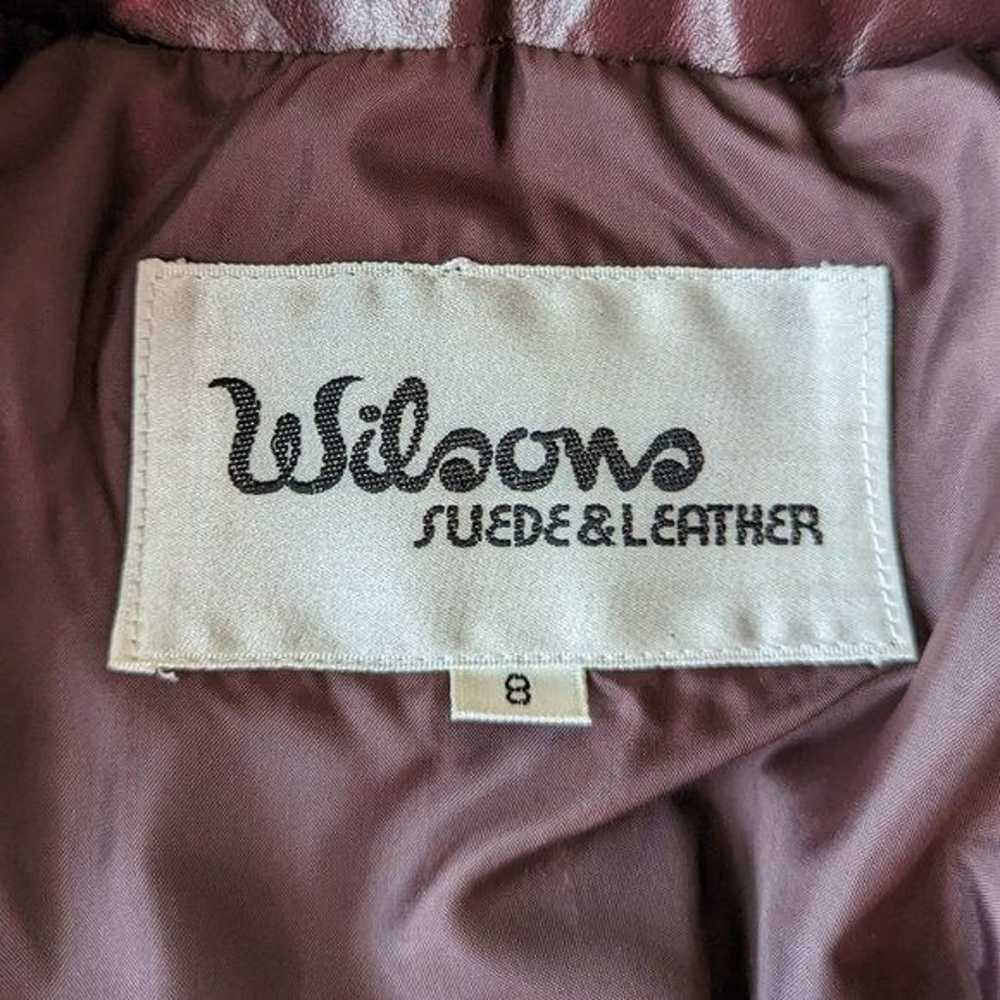 Vintage Wilsons Suede and Leather Brown Tuxedo Bl… - image 6