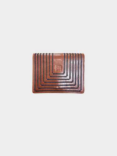 Fendi 1980s Vintage Chocolate Brown Crossbody Bag