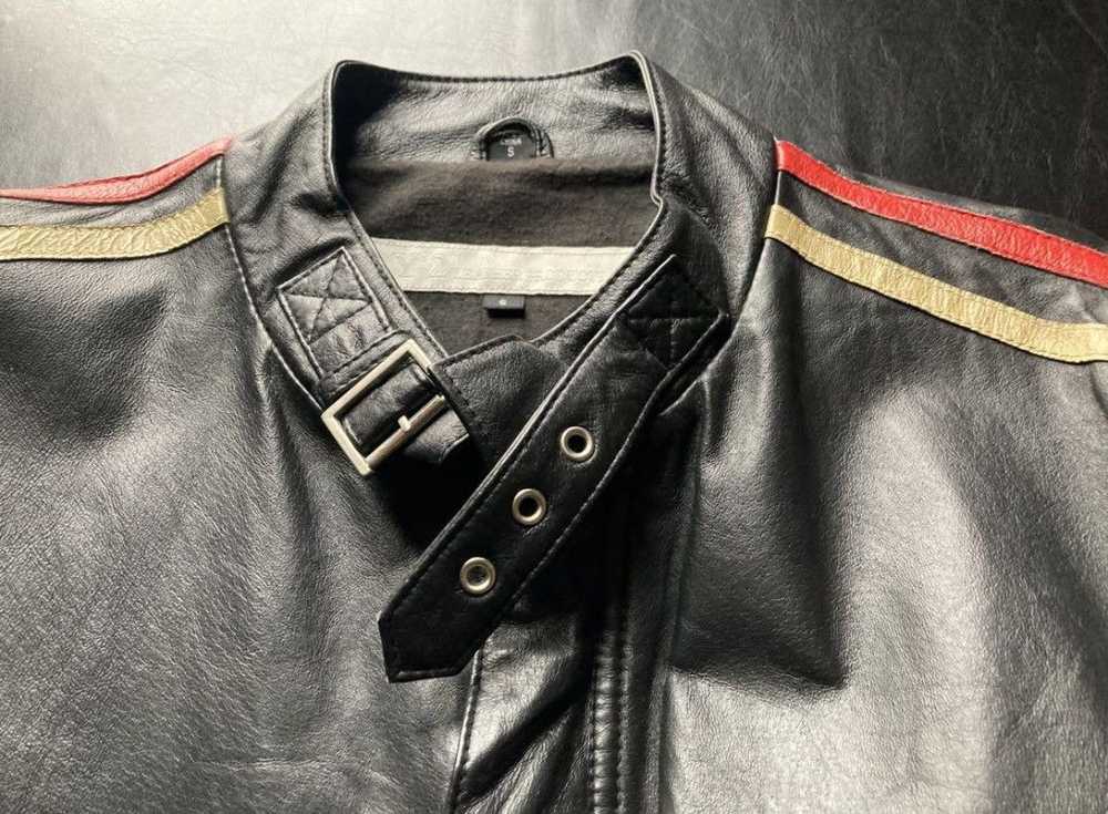 Japanese Brand × Leather Jacket × Vintage y’2 pig… - image 3