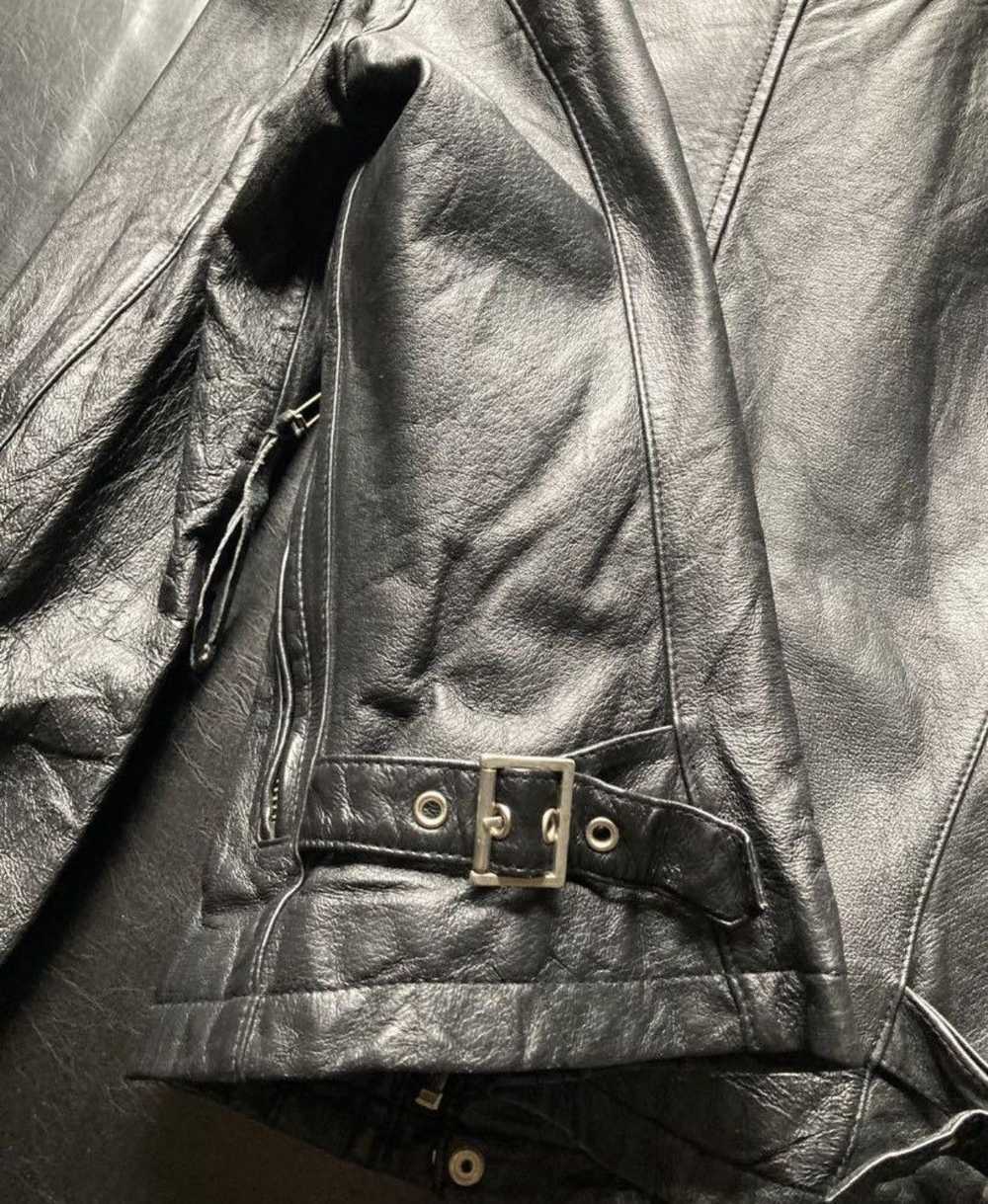 Japanese Brand × Leather Jacket × Vintage y’2 pig… - image 6