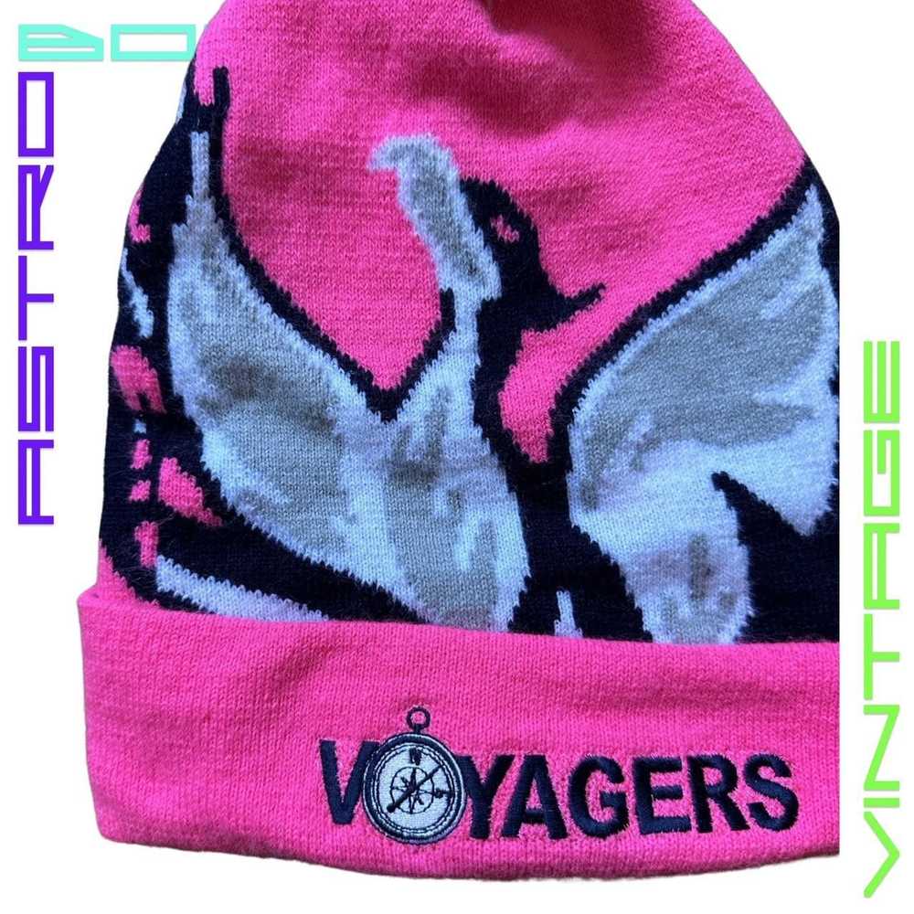 Hat × Other × Vintage VOYAGER SWAN POM POM BEANIE… - image 7