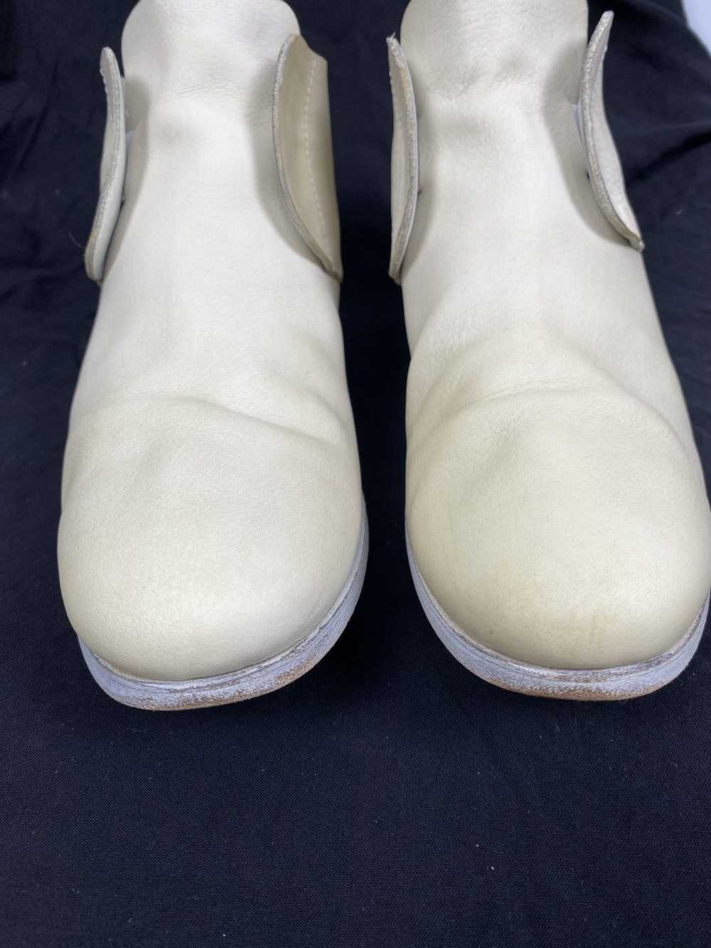 Marsell Marsell Genuine Leather Ivory Boots size … - image 5