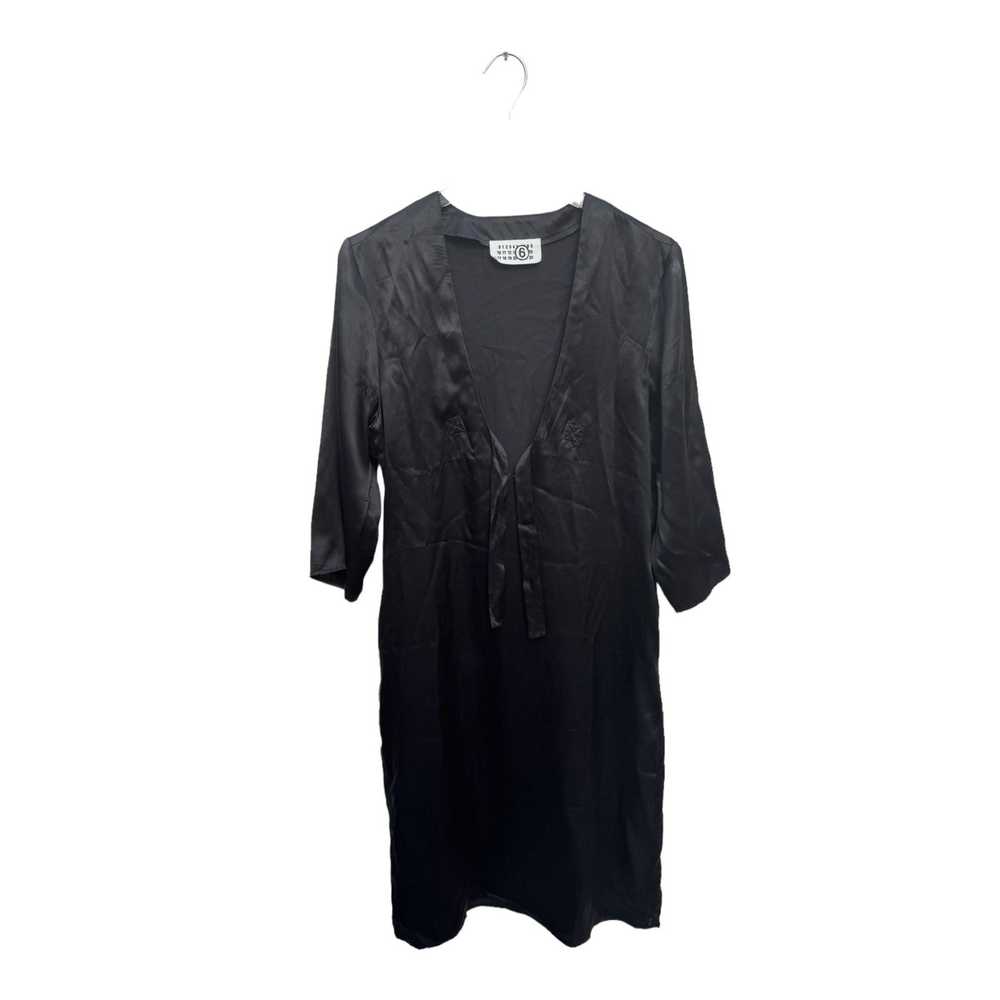 Maison Margiela SS 2007 Vintage Black Silk Dress - image 1