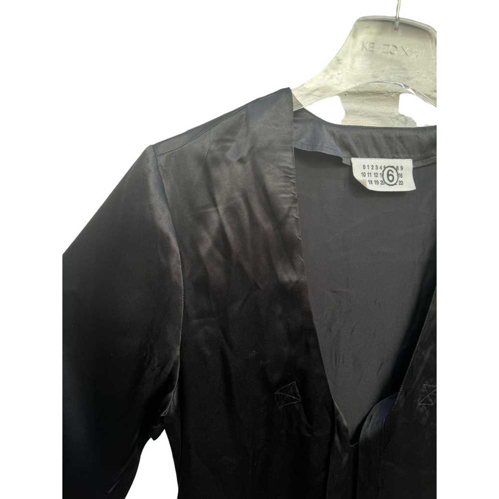 Maison Margiela SS 2007 Vintage Black Silk Dress - image 4