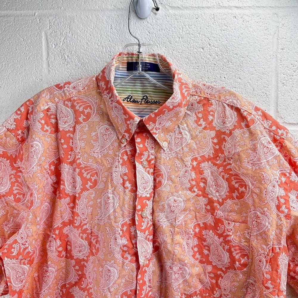 Alan Flusser Alan Flusser Men's Shirt Paisley But… - image 2