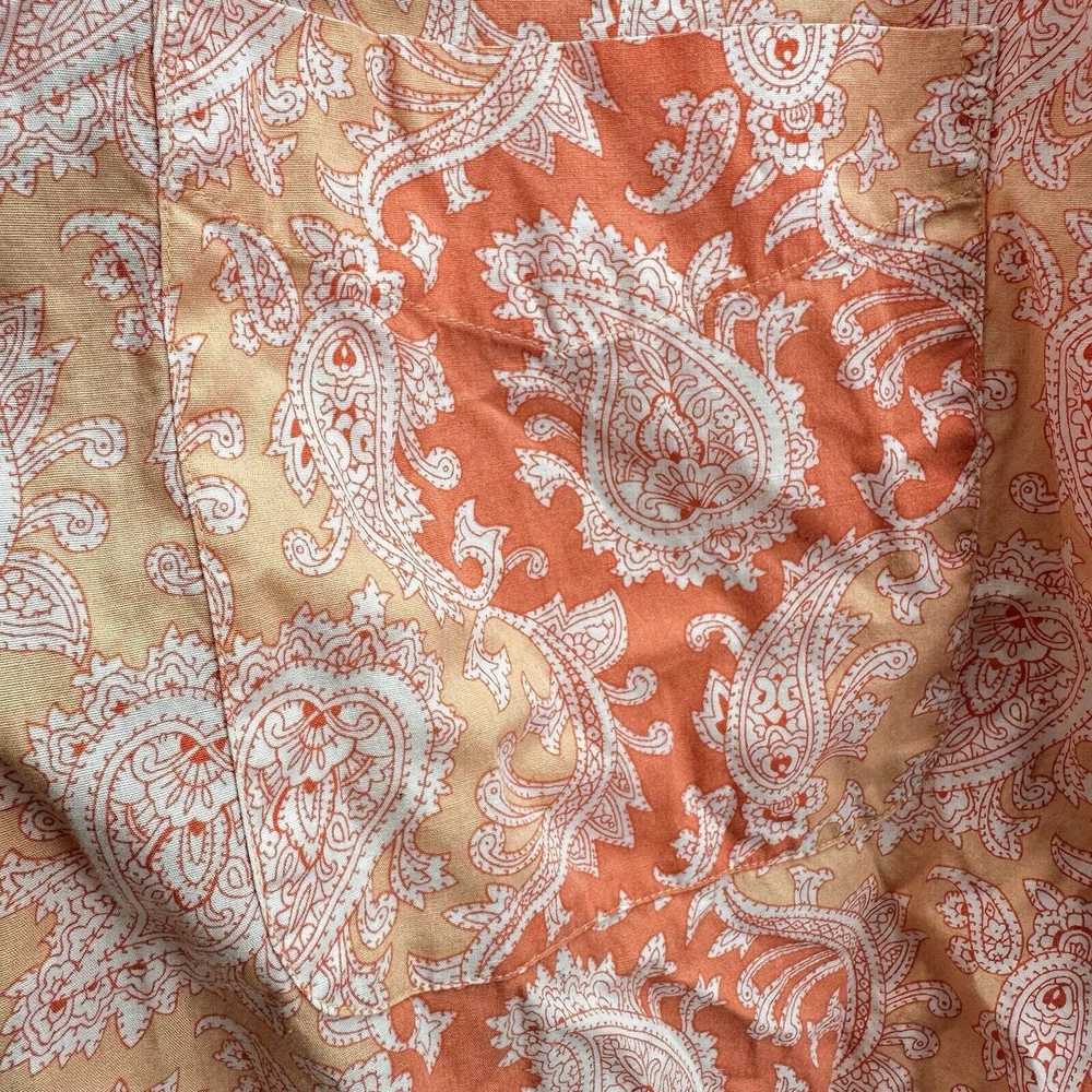 Alan Flusser Alan Flusser Men's Shirt Paisley But… - image 4