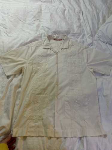 Vintage Havanera Button Up Polo Shirt