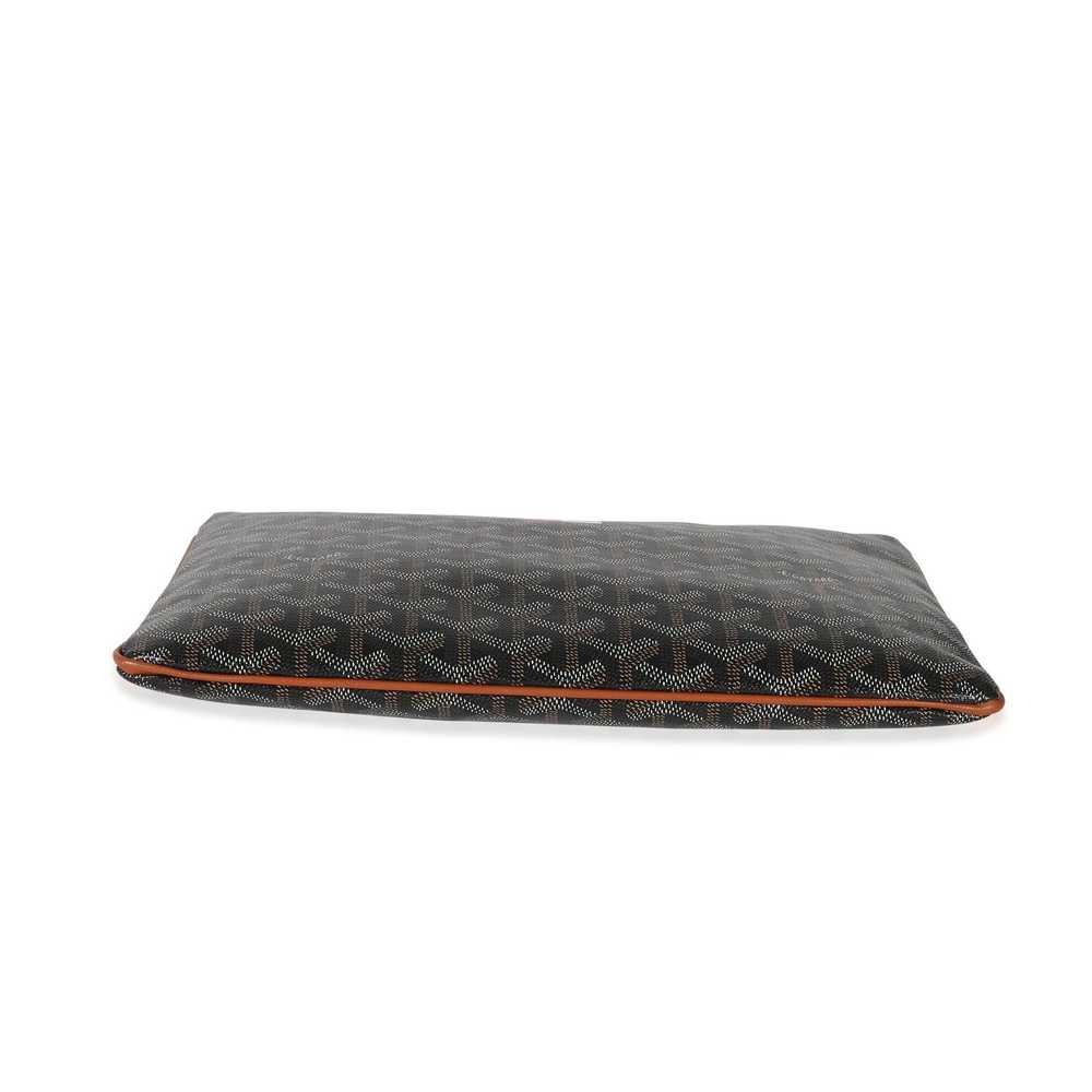 Goyard Goyard Black Gold Goyardine Canvas Senat MM - image 5