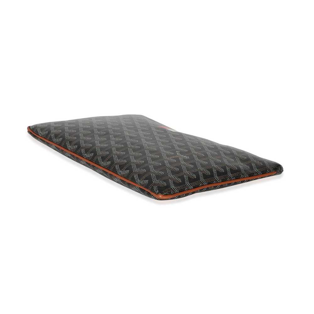 Goyard Goyard Black Gold Goyardine Canvas Senat MM - image 7