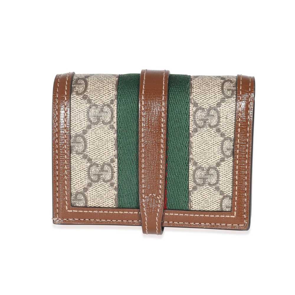 Gucci Gucci GG Supreme Jackie 1961 Card Case Wall… - image 3