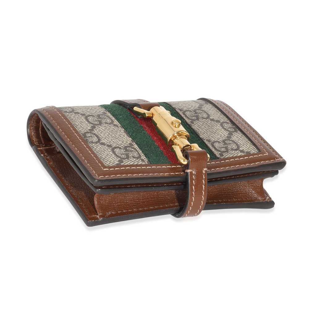 Gucci Gucci GG Supreme Jackie 1961 Card Case Wall… - image 6