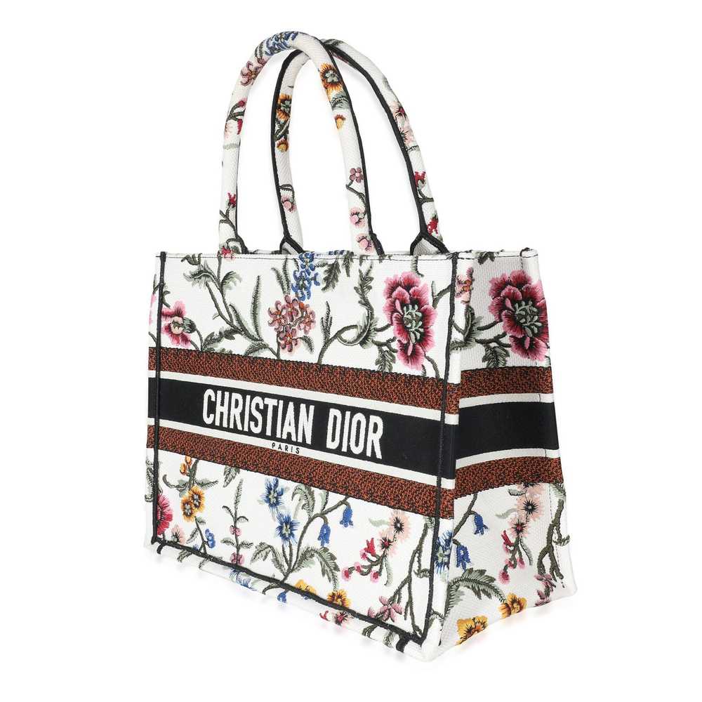 Dior Christian Dior White Dior Petites Fleurs Emb… - image 2