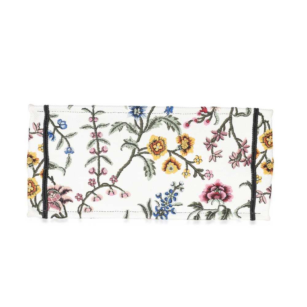 Dior Christian Dior White Dior Petites Fleurs Emb… - image 5