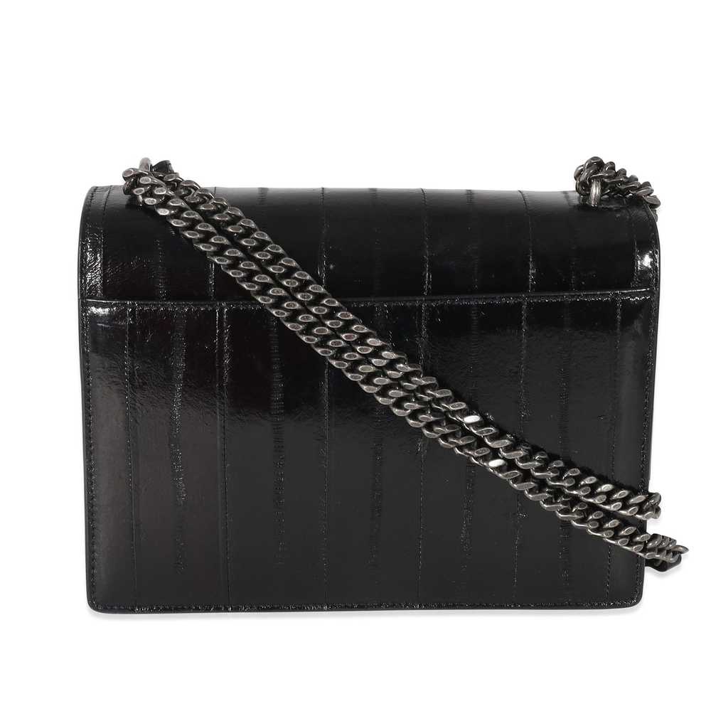 Yves Saint Laurent Saint Laurent Black Glossy Eel… - image 3