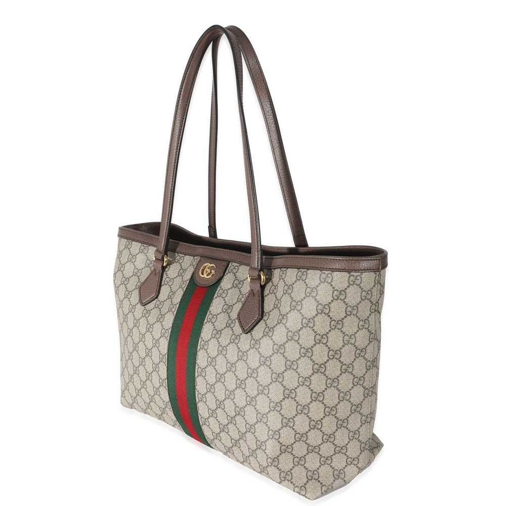 Gucci Gucci Beige GG Supreme Medium Ophidia Tote - image 2