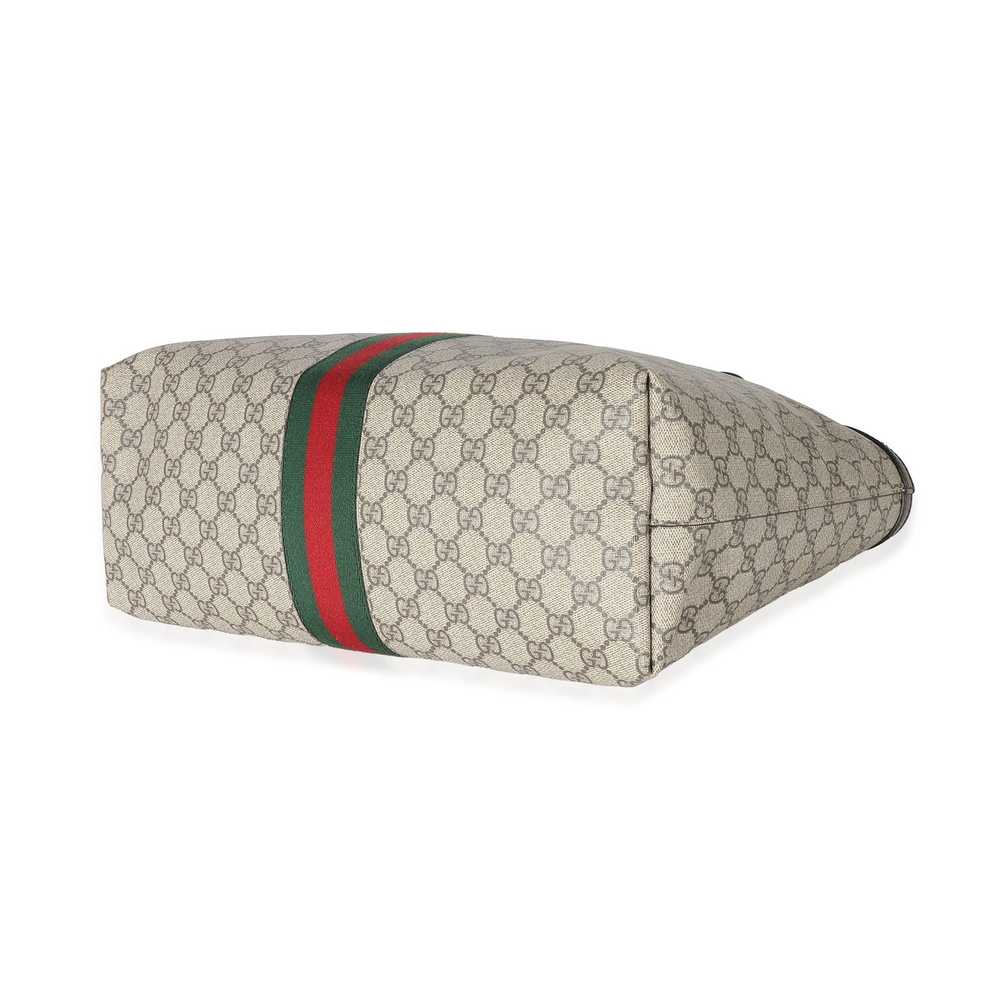 Gucci Gucci Beige GG Supreme Medium Ophidia Tote - image 4