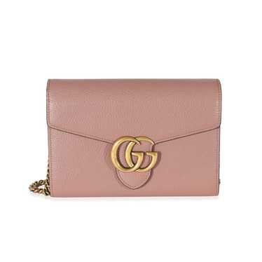 Gucci Gucci Cellarius Calfskin Rosy Phard GG Marm… - image 1