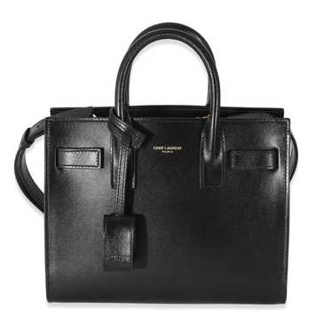 Yves Saint Laurent Saint Laurent Black Shiny Leat… - image 1