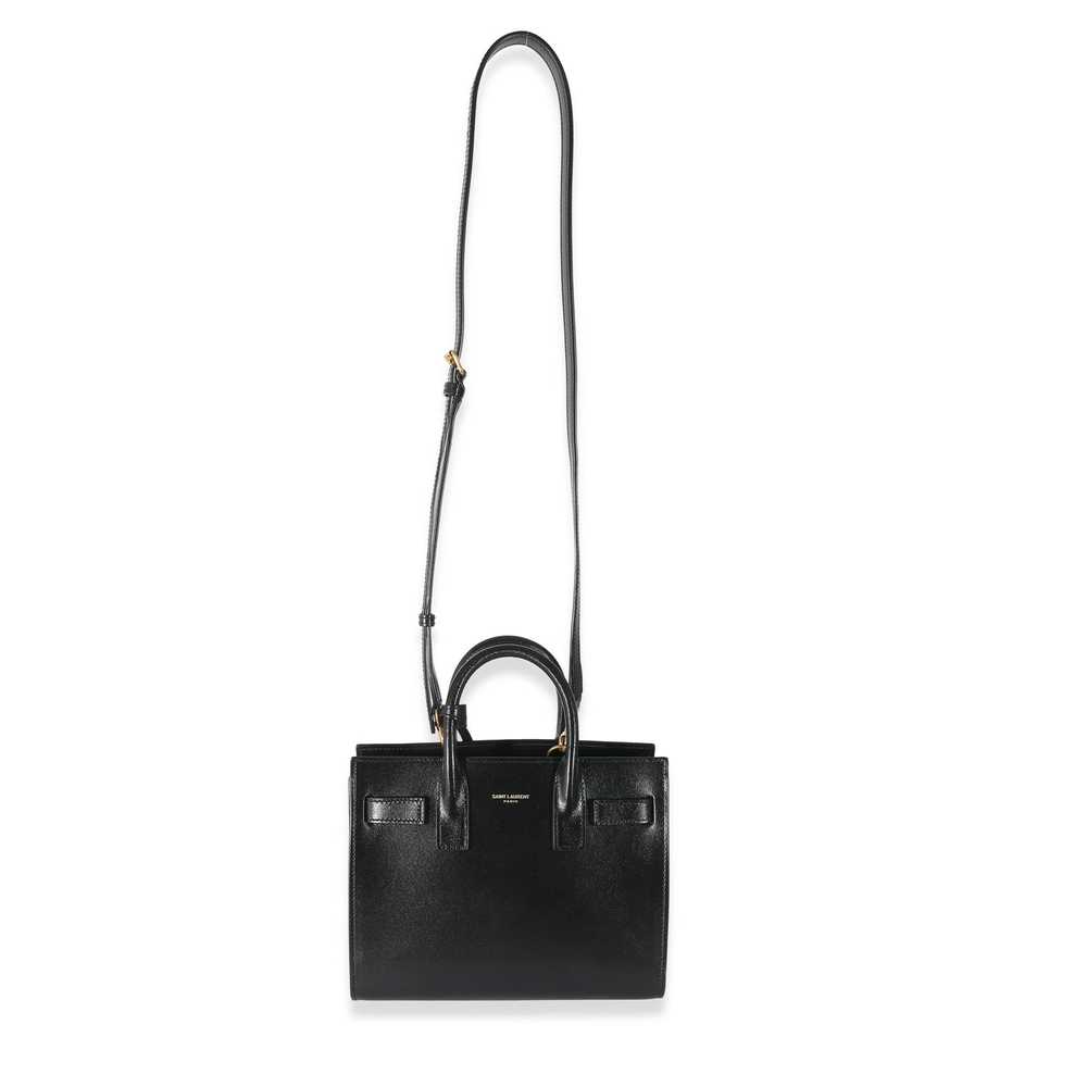 Yves Saint Laurent Saint Laurent Black Shiny Leat… - image 6