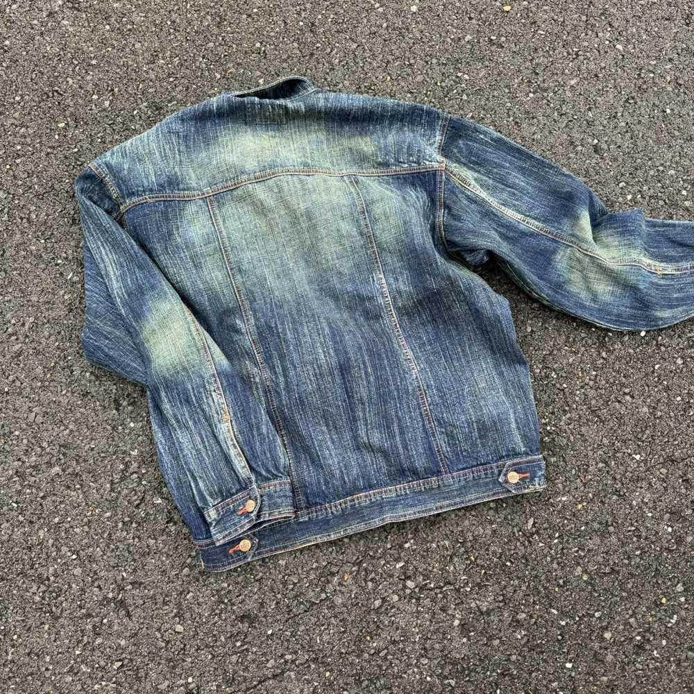 Streetwear × Vintage vintage baggy denim jacket - image 4