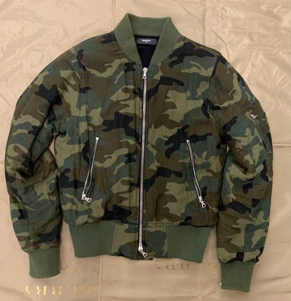 Amiri Amiri camo bomber jacket size L $2600 - image 1