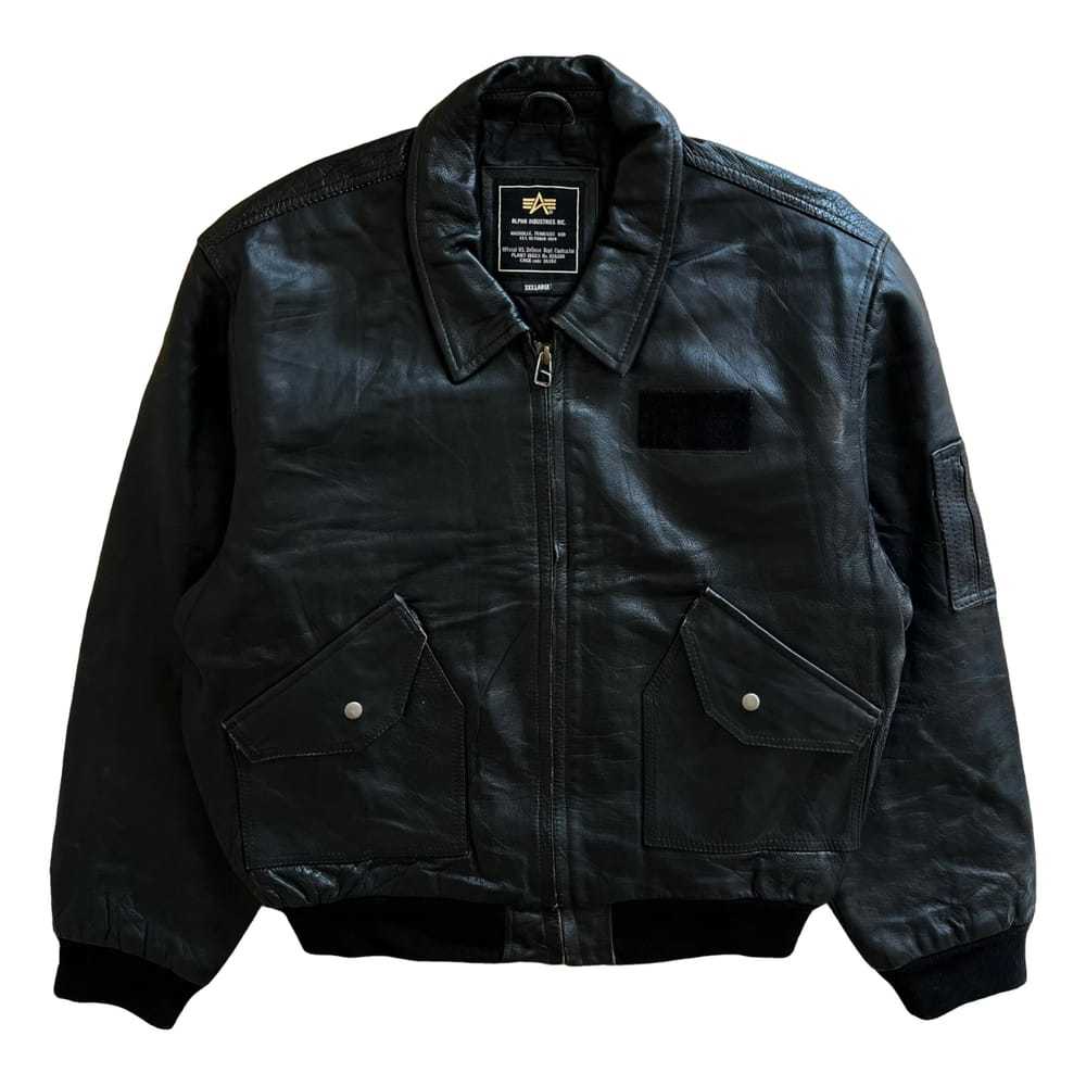Alpha Industries Leather jacket - image 1