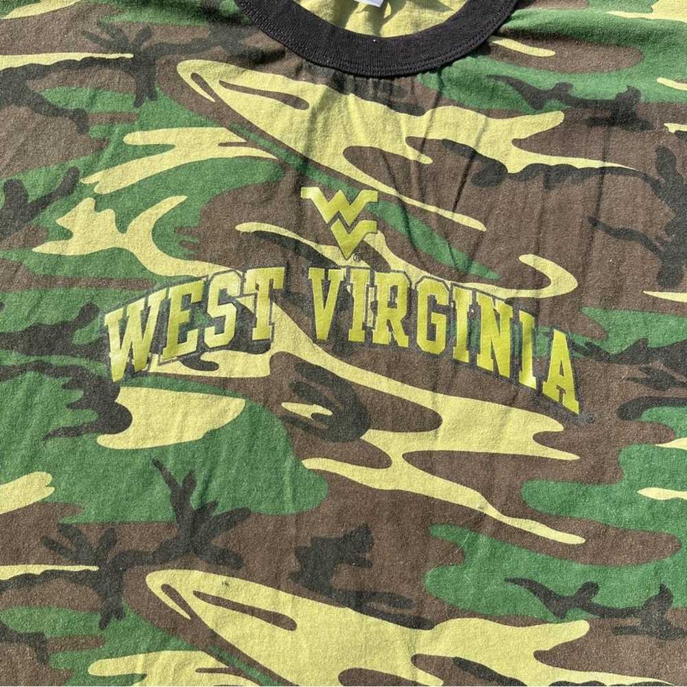 Vintage TripleA Camo West Virginia T-shirt XXL Us… - image 2