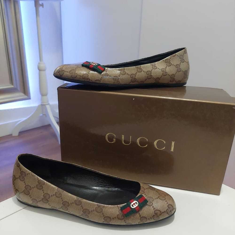 Gucci Cloth ballet flats - image 8