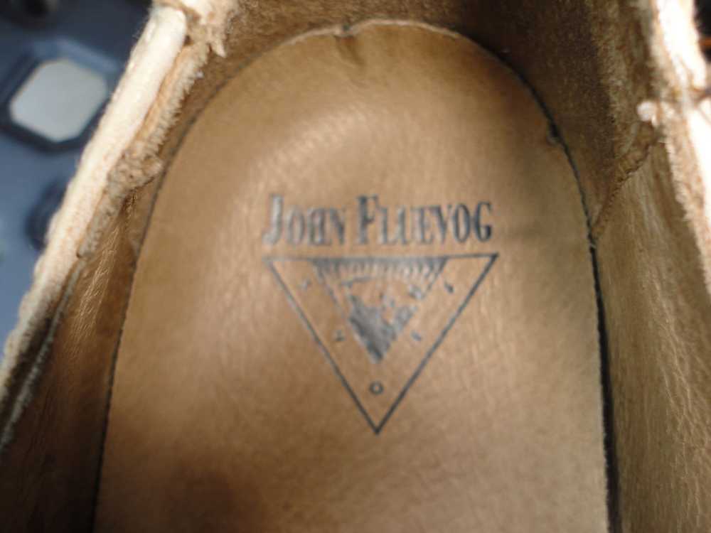 John Fluevog JOHN FLUEVOG Men's Beige Leather Oxf… - image 9