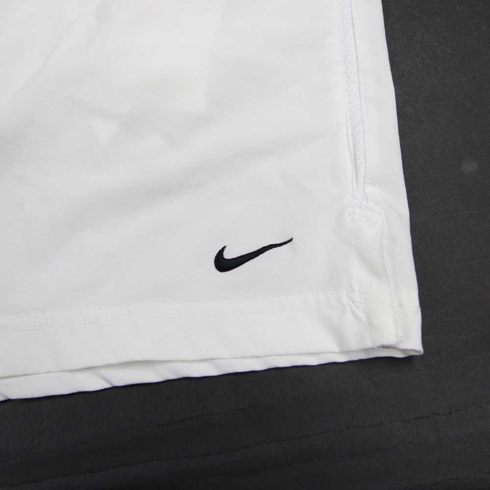 Nike Dri-Fit Athletic Shorts Men's White Used - image 3