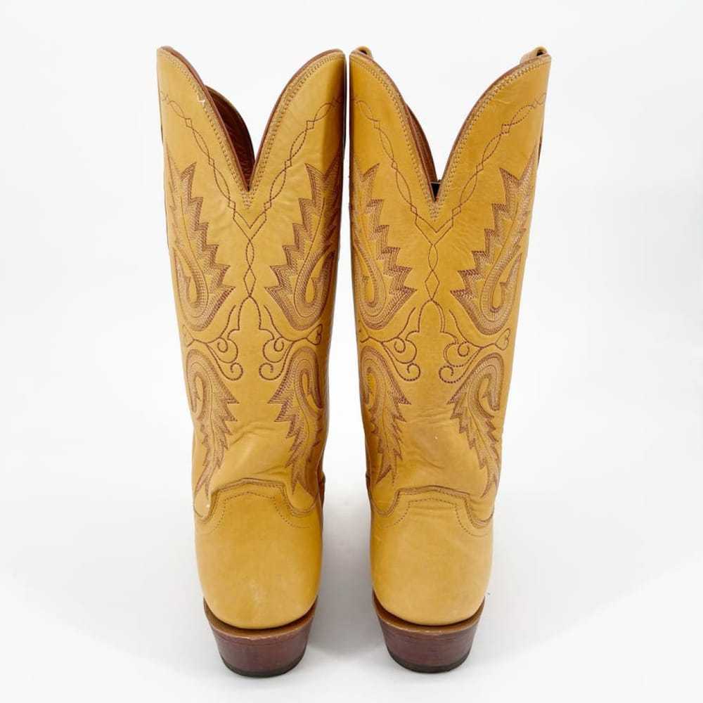 Lucchese Leather cowboy boots - image 10