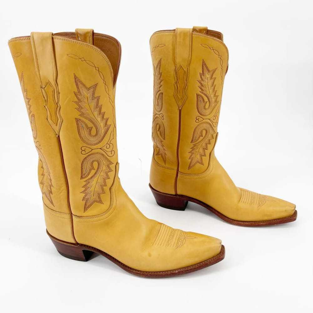 Lucchese Leather cowboy boots - image 2
