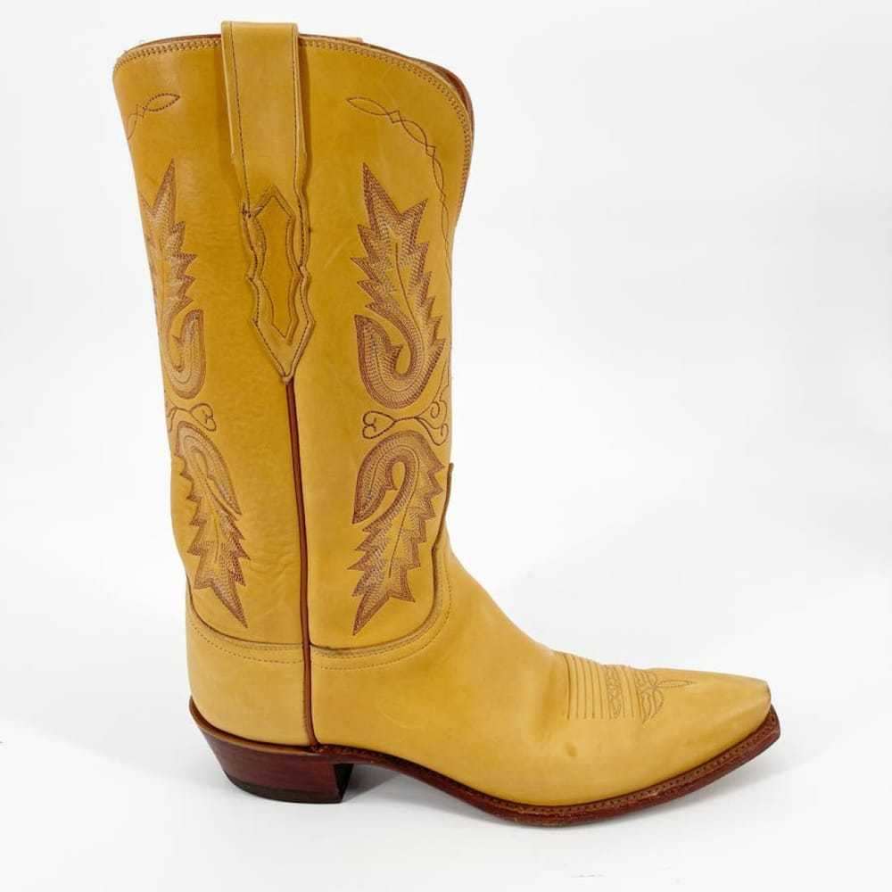 Lucchese Leather cowboy boots - image 3