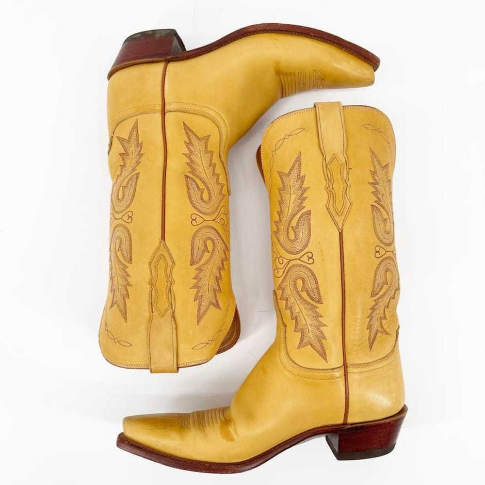 Lucchese Leather cowboy boots - image 5