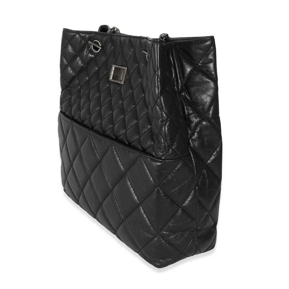 Chanel Chanel Black Calfskin Tall 2.55 Reissue To… - image 2