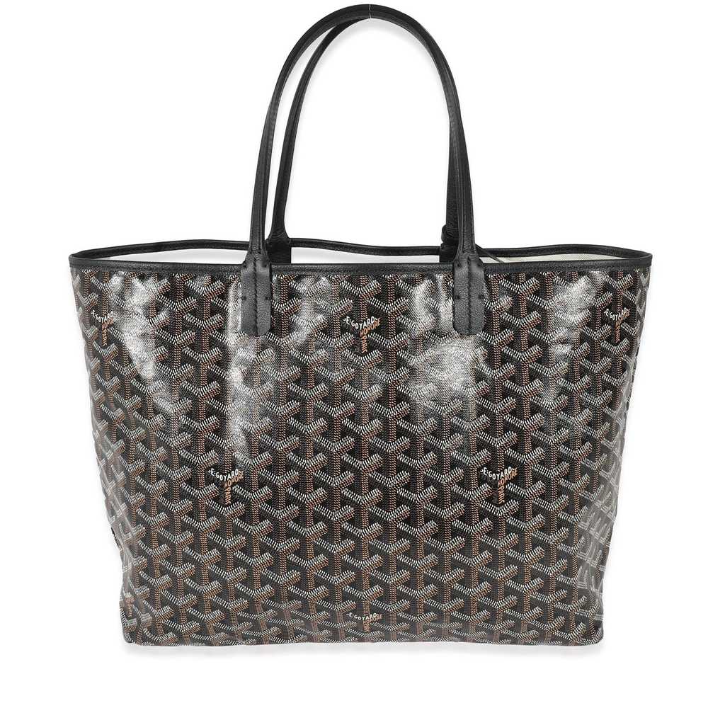 Goyard Goyard Black Goyardine Canvas Saint Louis … - image 2