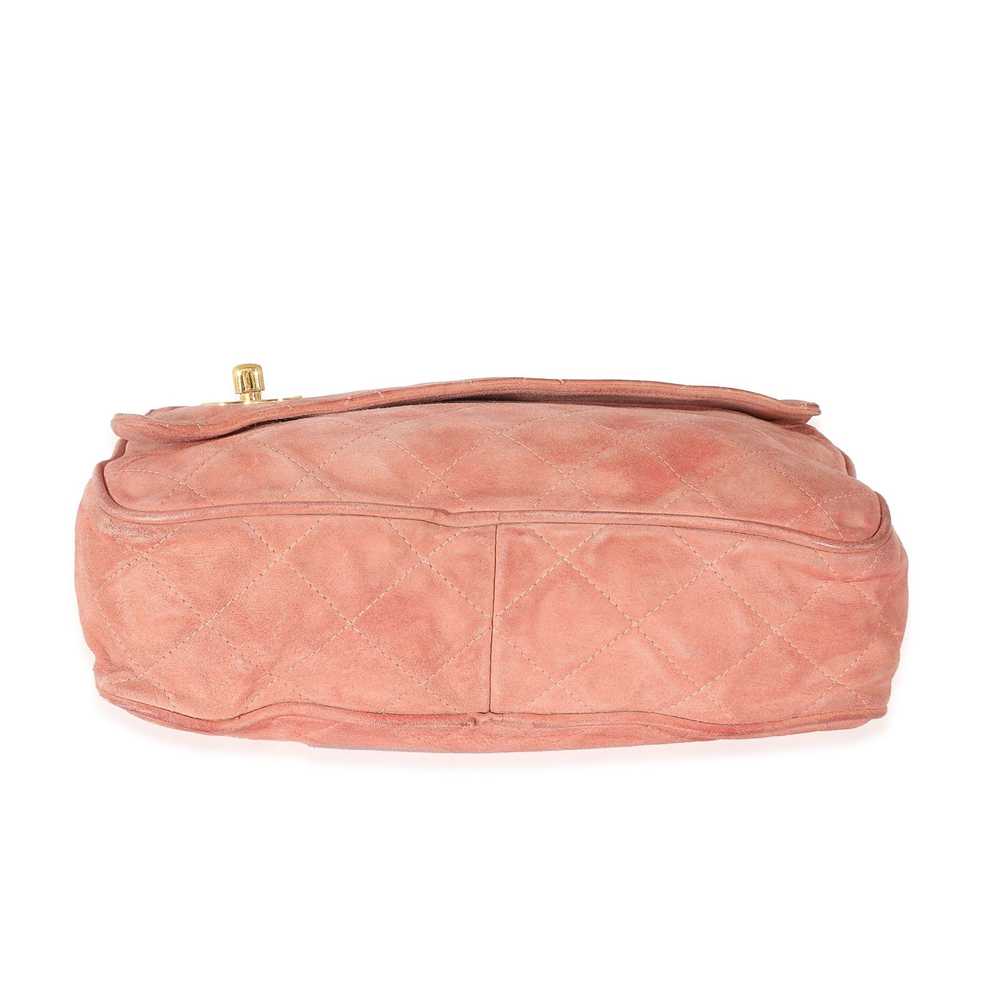 Chanel Chanel Pink Suede Bijoux Chain Camera Bag - image 5