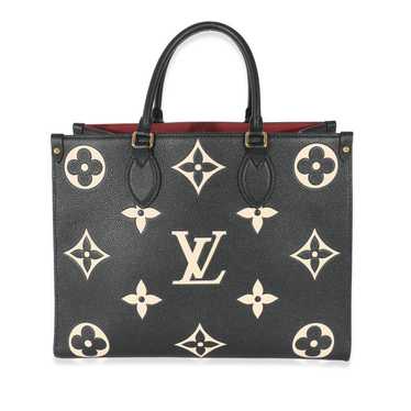 Louis Vuitton Louis Vuitton Black Beige Monogram … - image 1