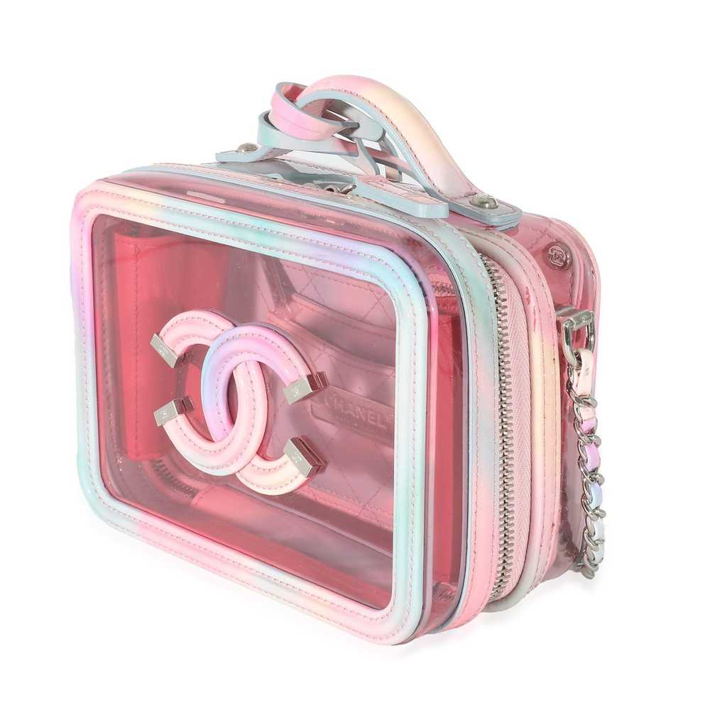 Chanel Chanel Pink PVC & Multicolor Patent Leathe… - image 2