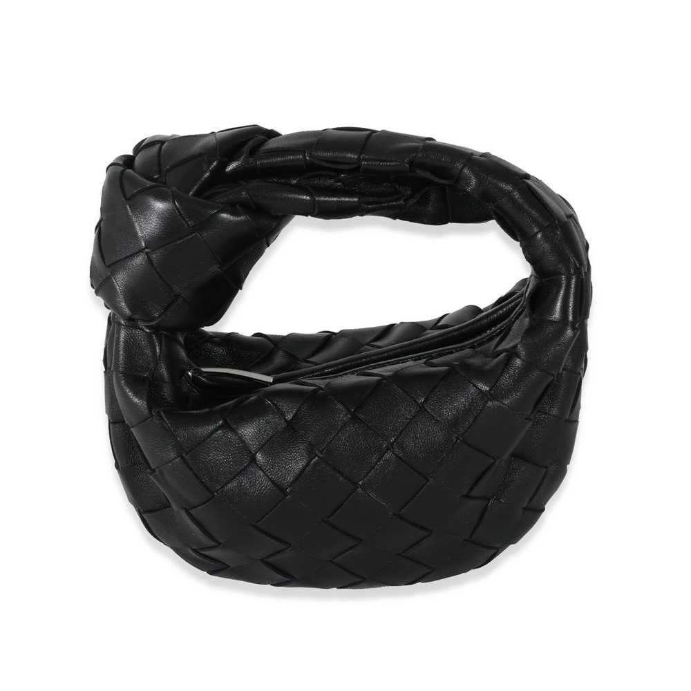 Bottega Veneta Bottega Veneta Black Intrecciato L… - image 1