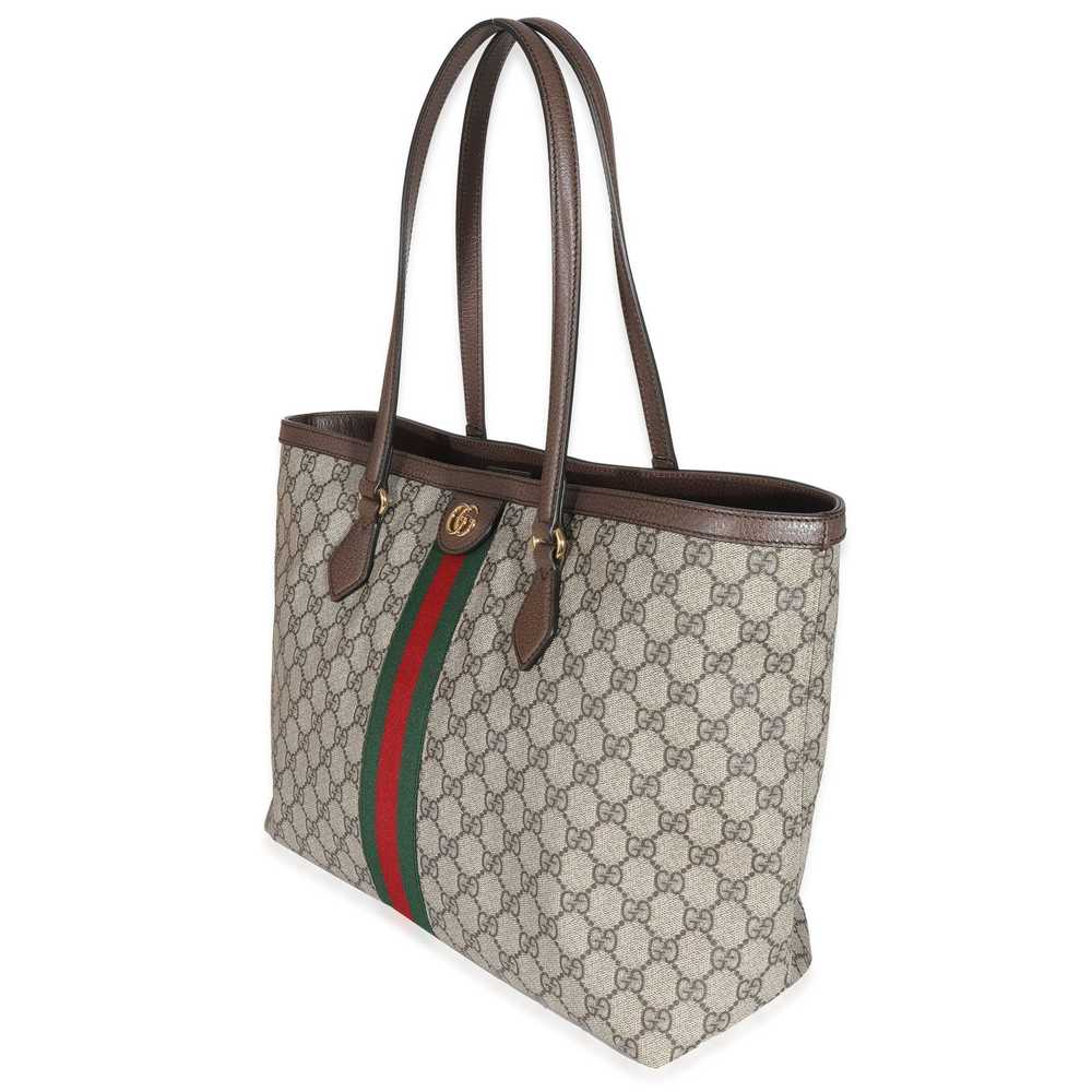 Gucci Gucci Beige GG Canvas Medium Ophidia Tote - image 2