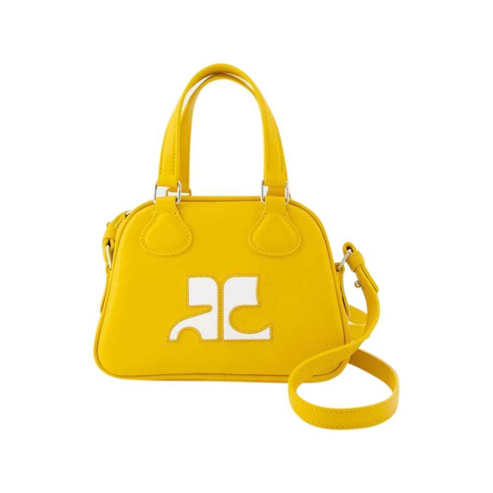 Courrèges Leather handbag - image 1