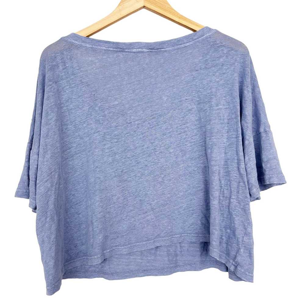 Other Wilfred Free 100% Linen Boxy T Shirt Sz L - image 4
